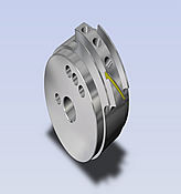 Carbide inlaid rotary tool.